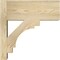 Ekena Millwork Merced Block Rough Sawn Outlooker, Douglas Fir, 8"W x 18"D x 18"H OUT08X18X18MRC05RDF - alternate 4